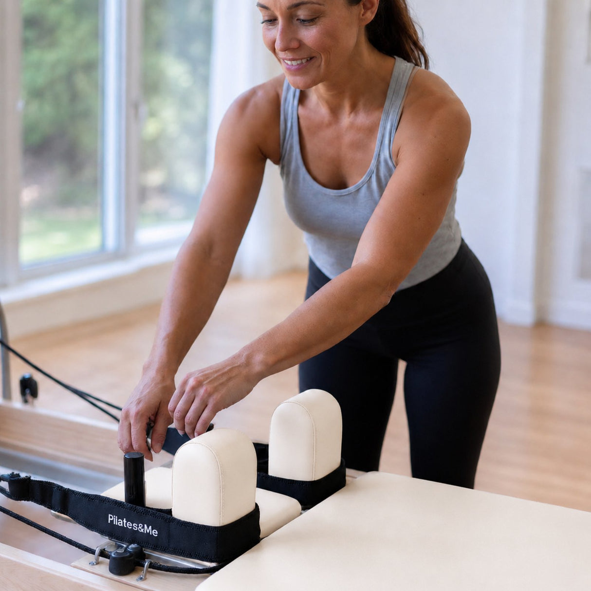 Reformer Pilates ESSENTIAL™ Blanc