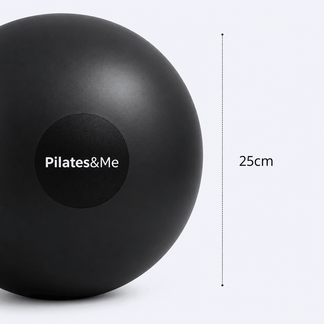 Ballon de pilates Noir 25cm