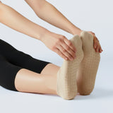 Chaussettes de Pilates Beiges