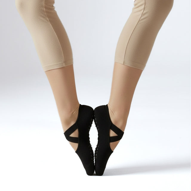 Chaussettes de Pilates Noires