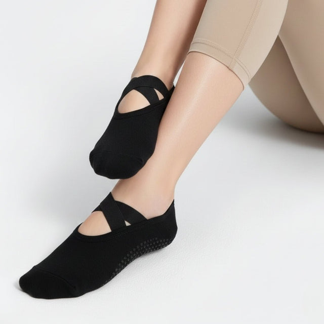 Chaussettes de Pilates Noires