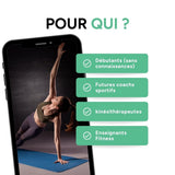 Formation Pilates Matwork 1 | Certification officielle | Accès à vie | +28h de formation