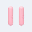 Haltères Pilates Rose en Silicone de 2kg