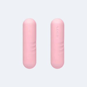 Pink Silicone Pilates Dumbbells 1kg