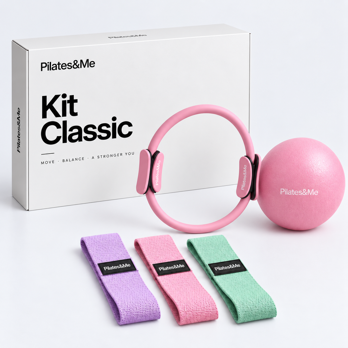 Kit Pilates Classic Rose | Studio