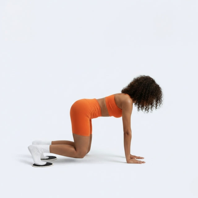 Pilates sliders beiges
