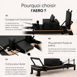 Reformer Pilates AERO™ Black Edition