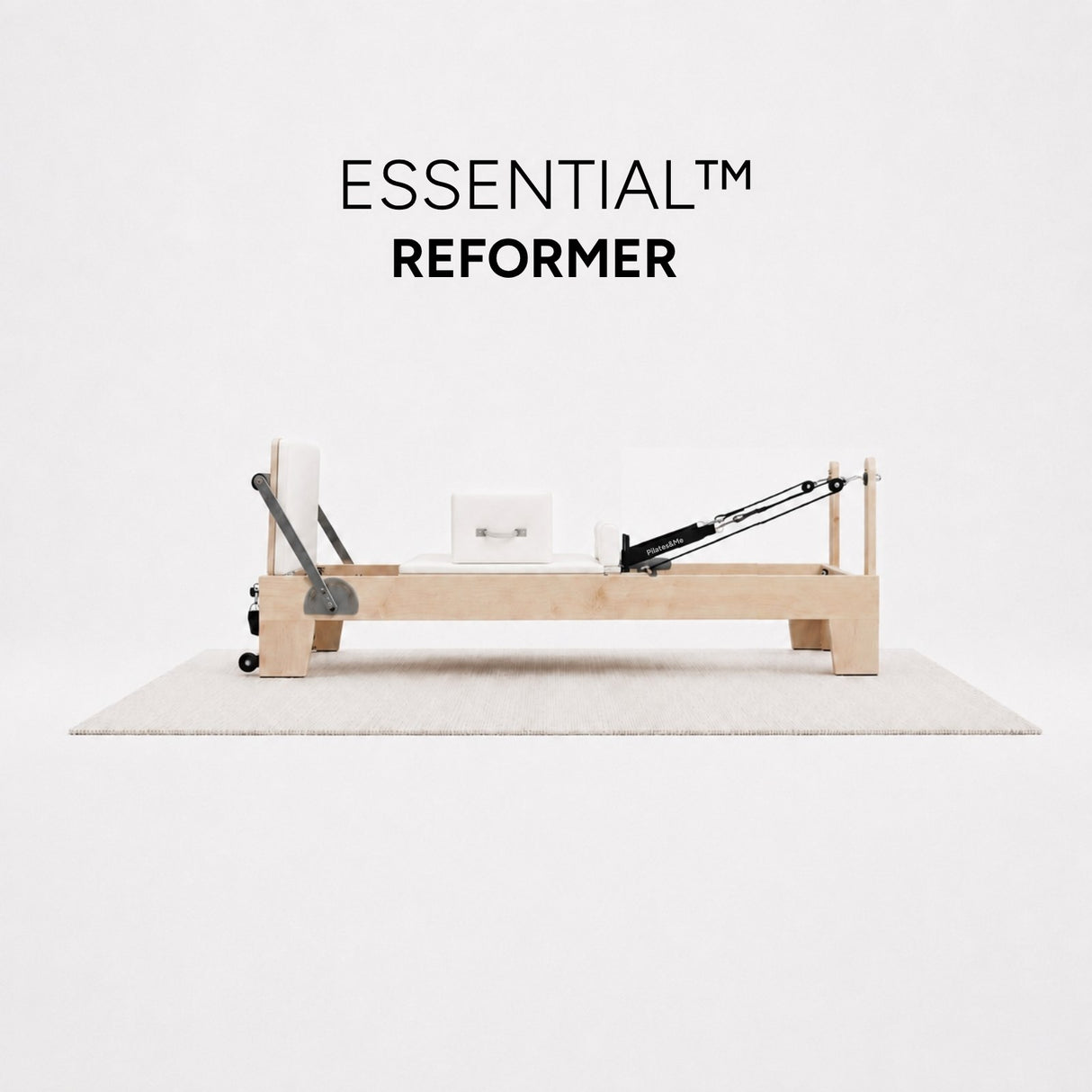 Reformer Pilates ESSENTIAL™ Blanc