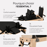 Reformer Pilates ESSENTIAL™ Noir