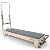 Reformer Pilates Elite sans tour en bois d'érable massif avec structure modulaire complète