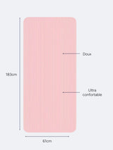 Tapis de Pilates Rose | 183 x 61 cm